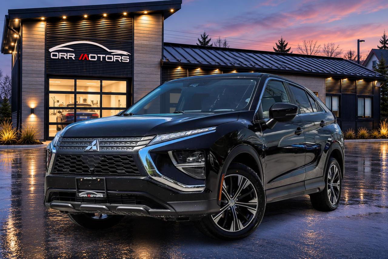 Black 2022 Mitsubishi Eclipse Cross SUV / Crossover All-Wheel Drive Continuously Variable Transmission