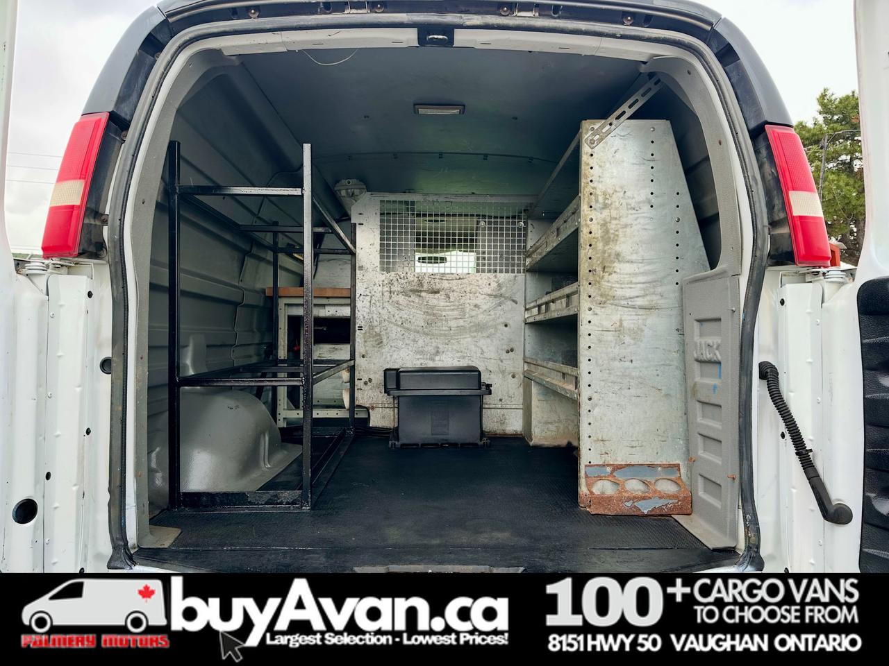 2013 Chevrolet CHEVY VAN Express 3500 Shelves + Divider Photo