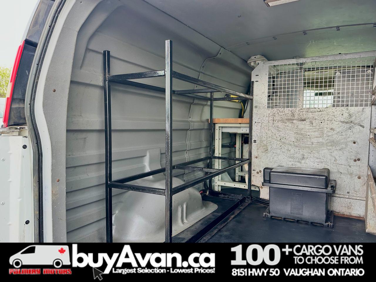 2013 Chevrolet CHEVY VAN Express 3500 Shelves + Divider Photo