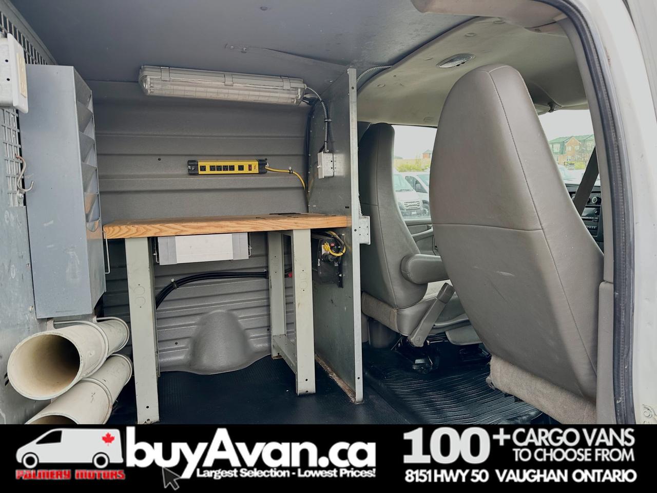 2013 Chevrolet CHEVY VAN Express 3500 Shelves + Divider Photo