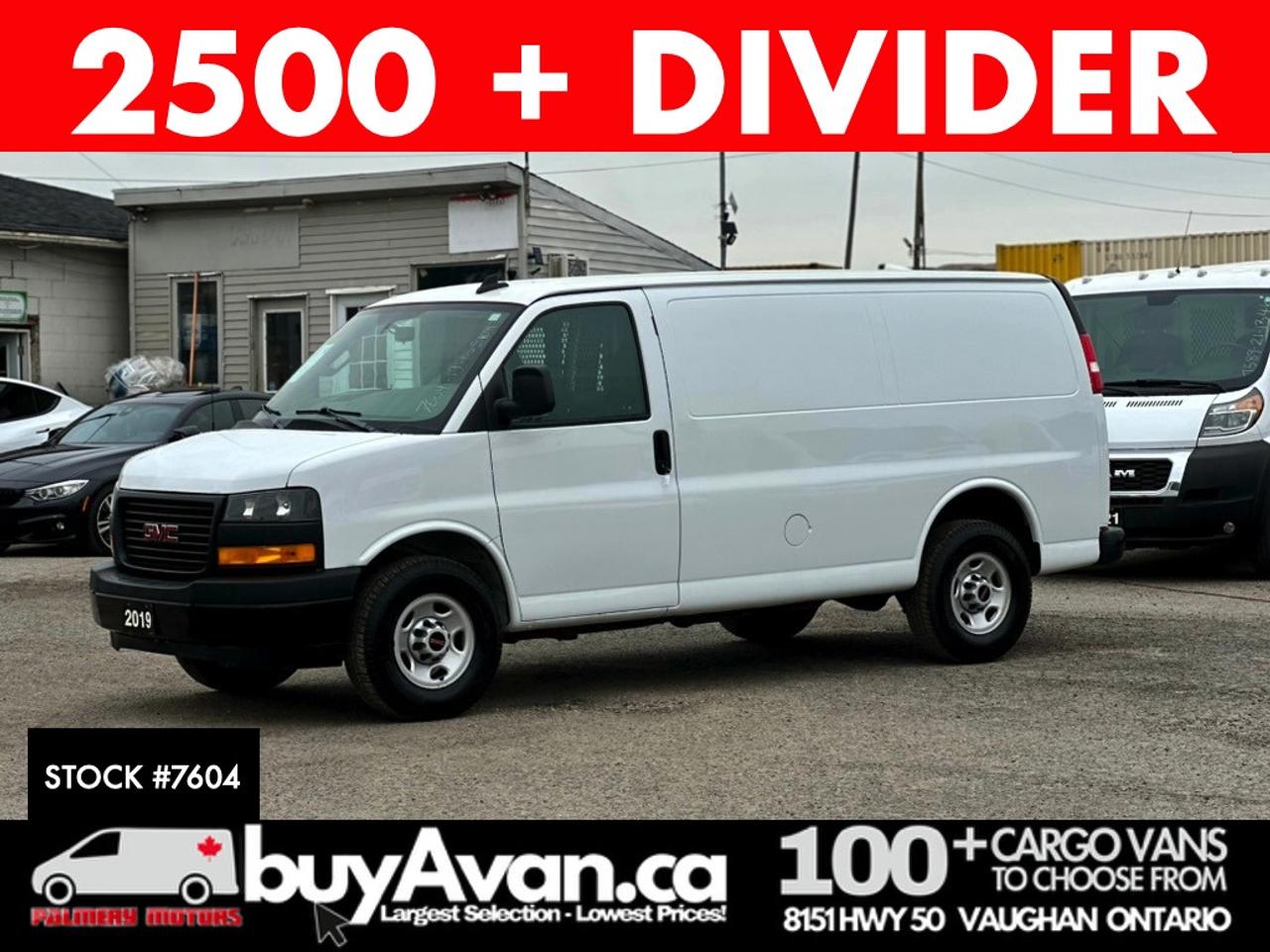 2019 GMC Savana RWD 2500 135WB