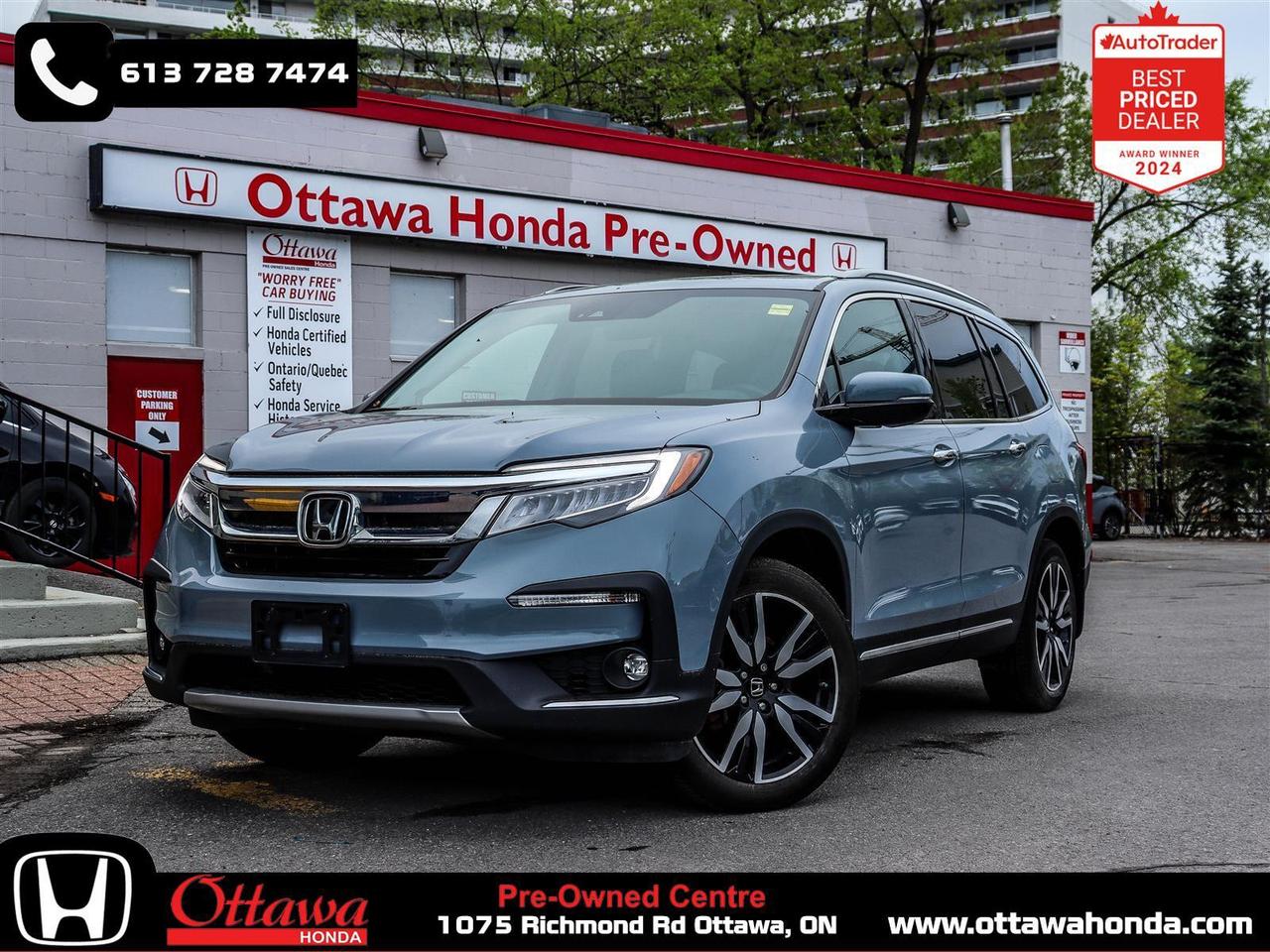 2022 Honda Pilot Touring 7-PASSENGER LEATHER NAVI SUNROOF Photo