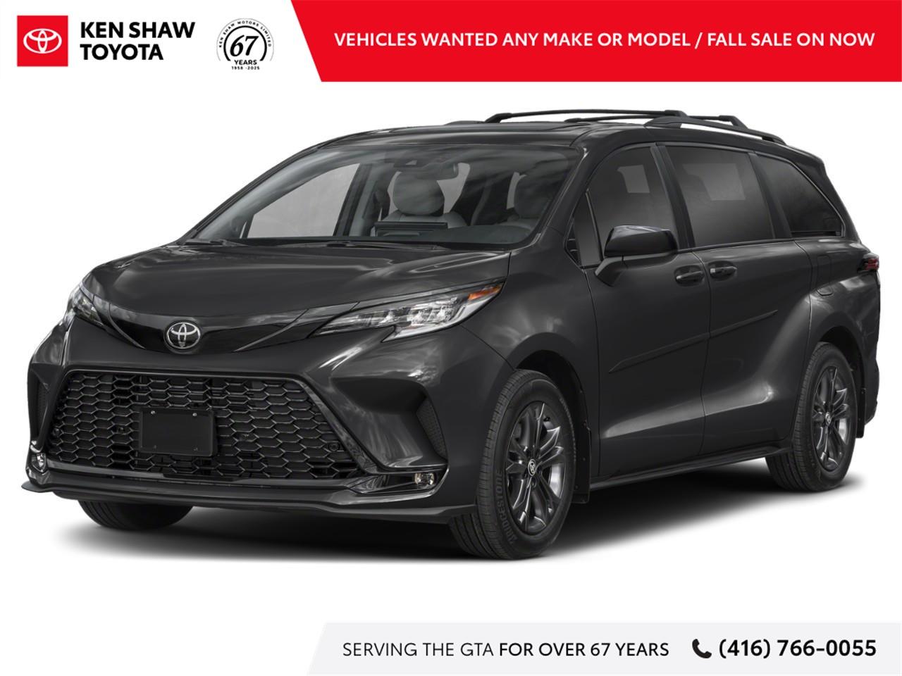 2026 Toyota Sienna Hybrid XSE 7-Passenger 4dr All-Wheel Drive Passenger Van