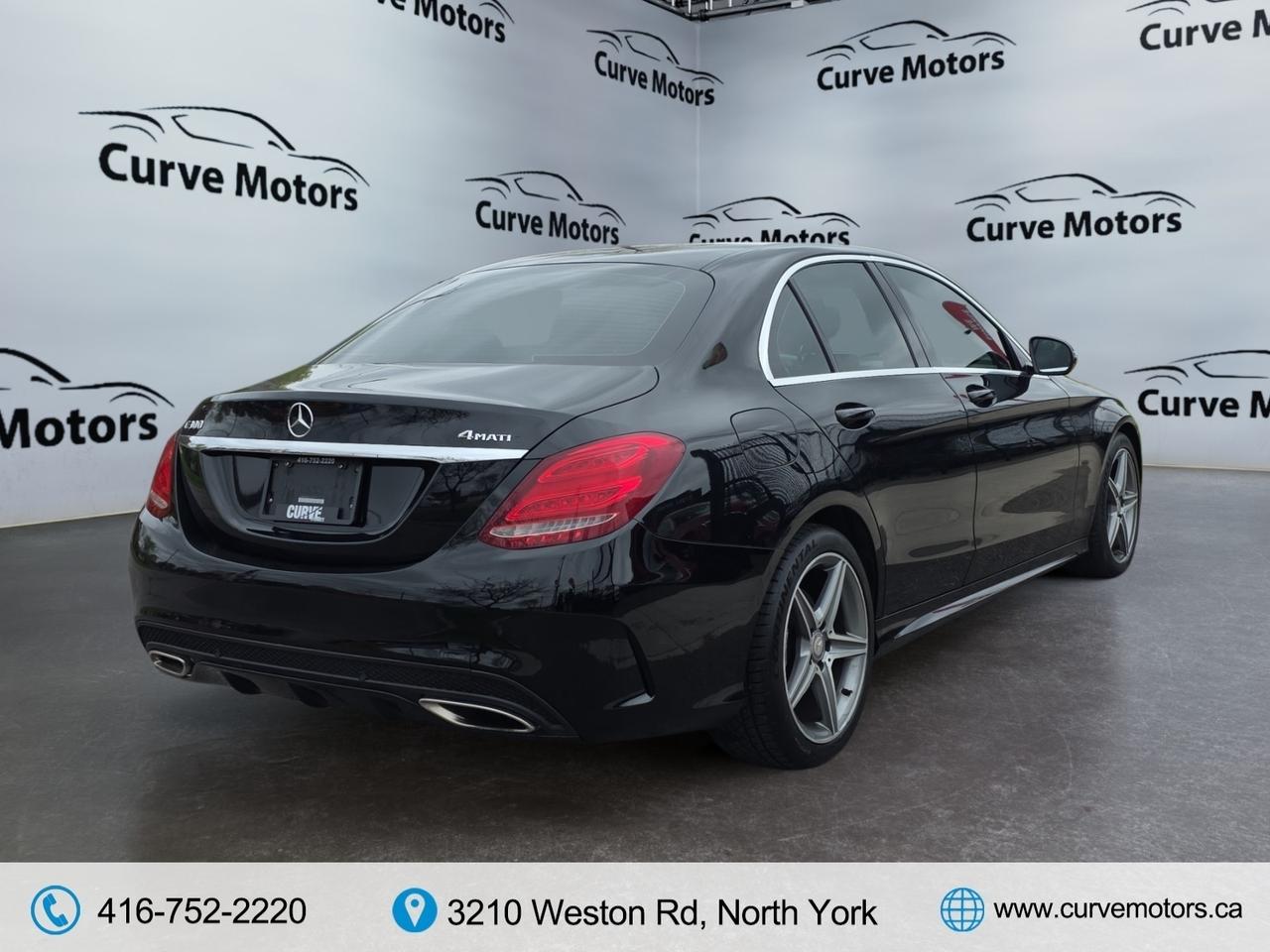 2016 Mercedes-Benz C-Class C300 4MATIC AMG PKG * NO ACCIDENTS / PANO / BLIND Photo