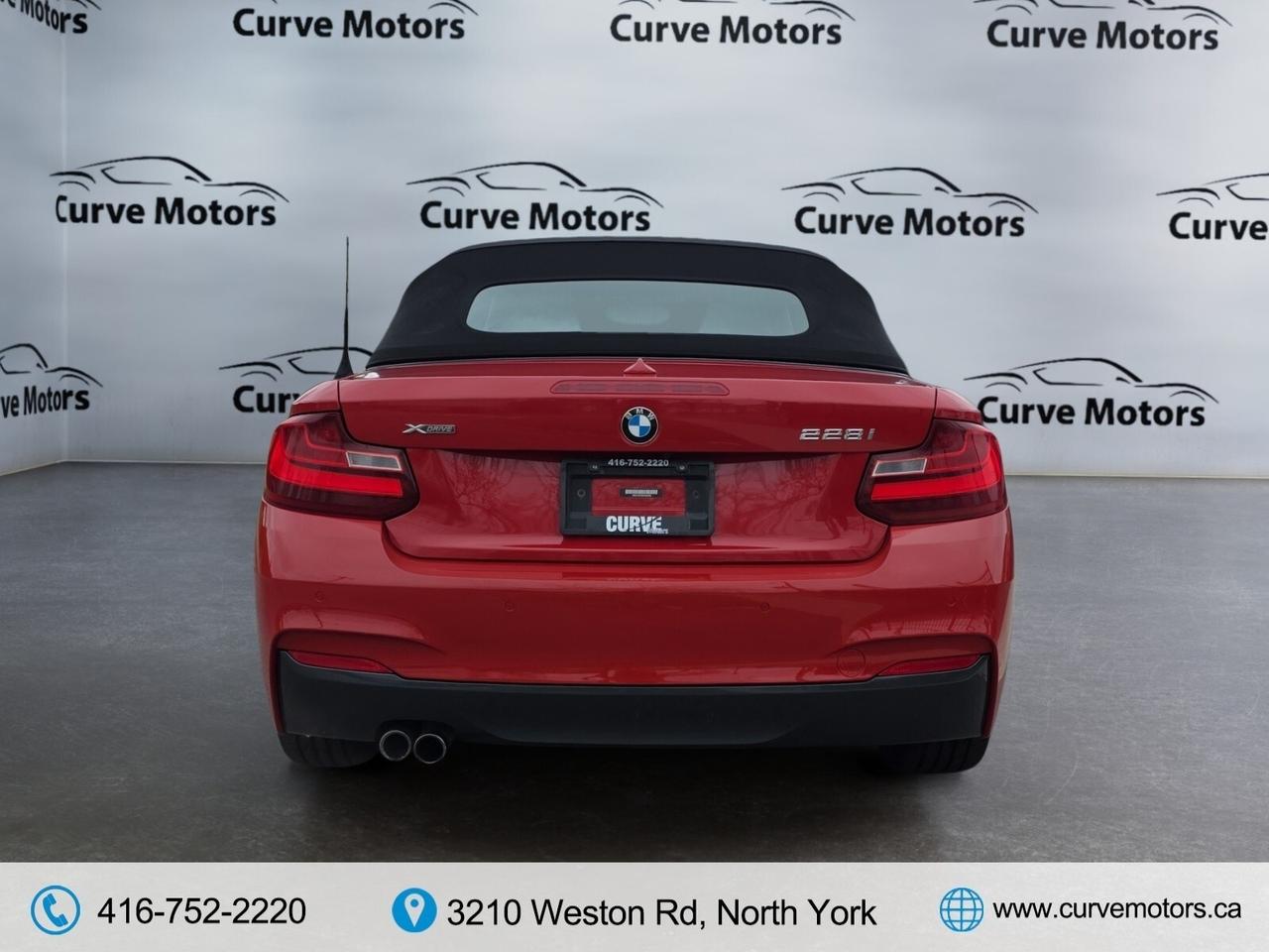 2016 BMW 2-Series 228i xDrive M-Sport Convertible * LOW KM / NAVIGAT Photo