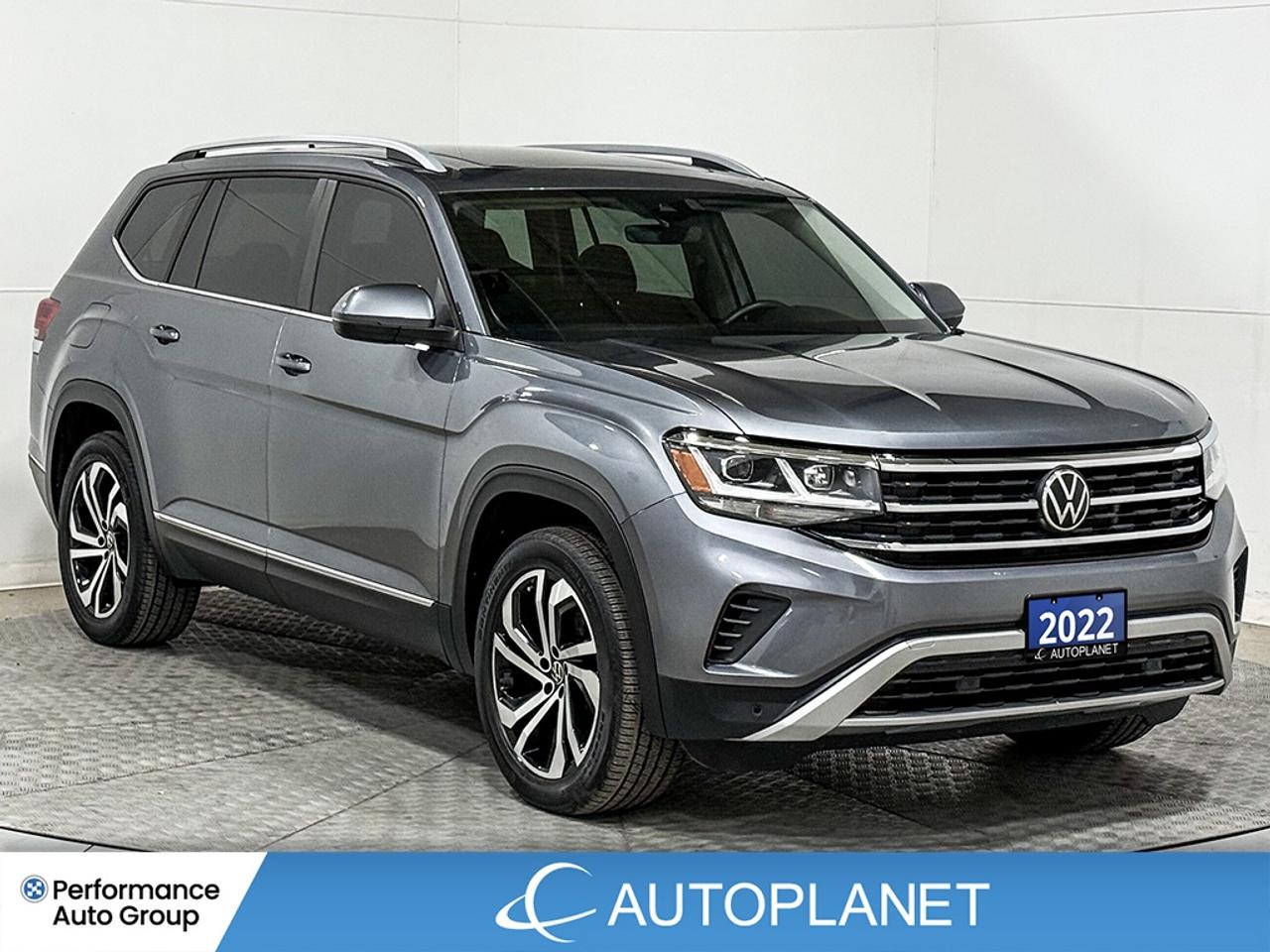 2022 Volkswagen Atlas Highline AWD,7-Passenger, Pano Roof, Apple CarPlay Photo