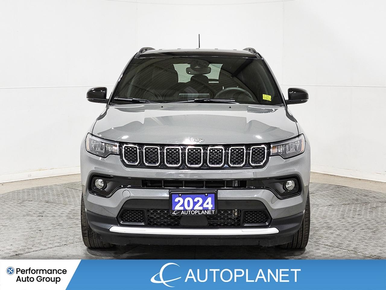2024 Jeep Compass Limited 4x4, Back Up Cam, Heated Seats, Bluetooth! Photo