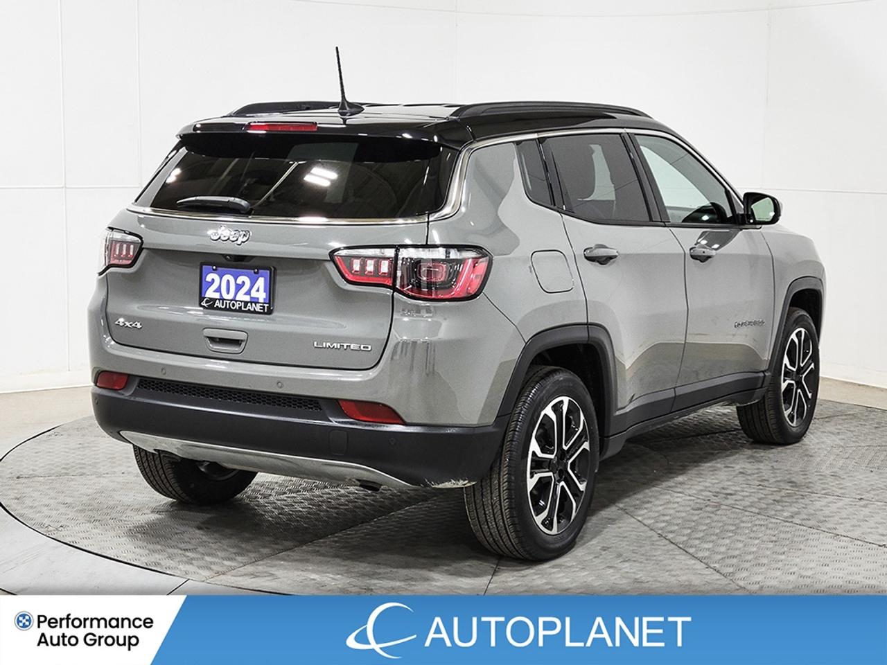 2024 Jeep Compass Limited 4x4, Back Up Cam, Heated Seats, Bluetooth! Photo