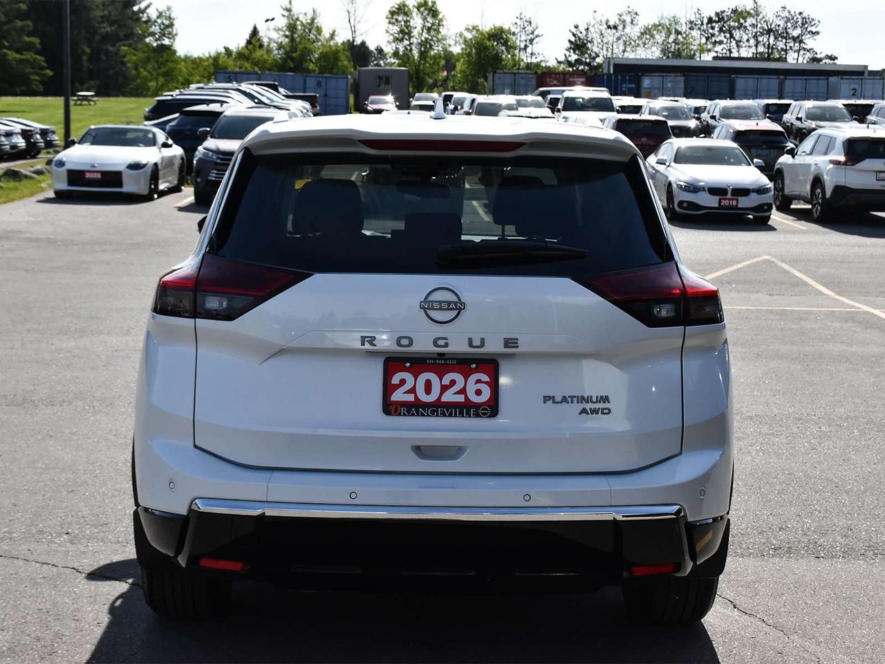 2026 Nissan Rogue Platinum  - Certified -  HUD Photo
