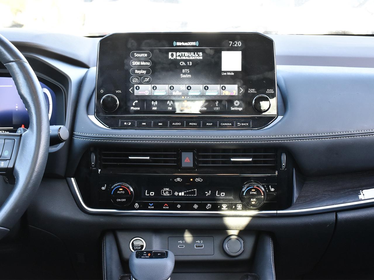 2022 Nissan Rogue Platinum  - Certified - HUD Photo