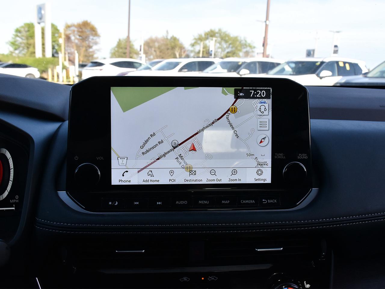 2022 Nissan Rogue Platinum  - Certified - HUD Photo