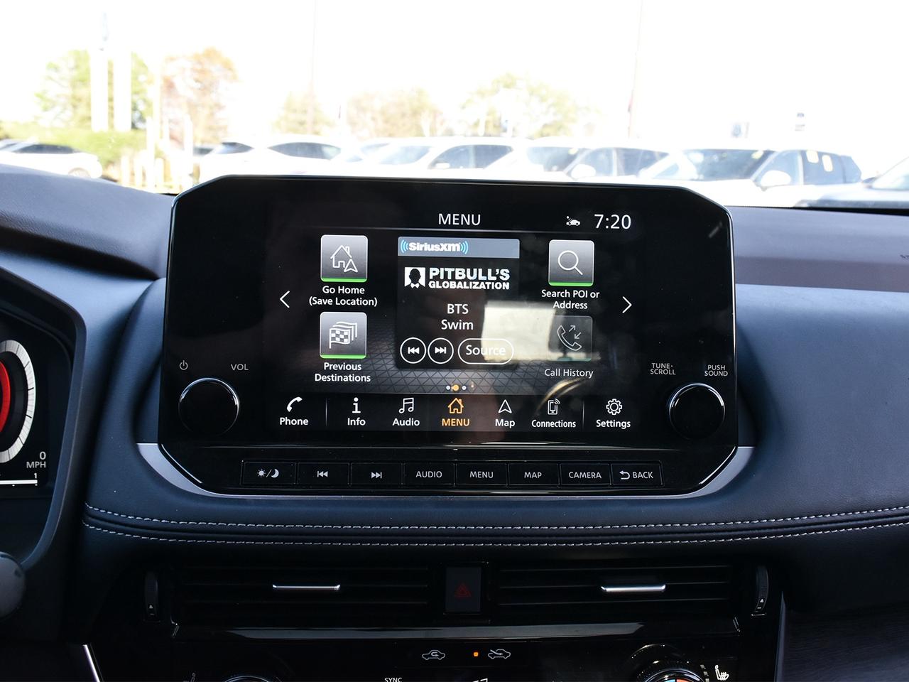 2022 Nissan Rogue Platinum  - Certified - HUD Photo