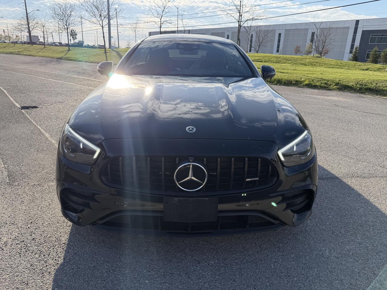 2022 Mercedes-Benz E-Class AMG E 53 4MATIC+ Coupe 1 Owner Red Interior Photo4