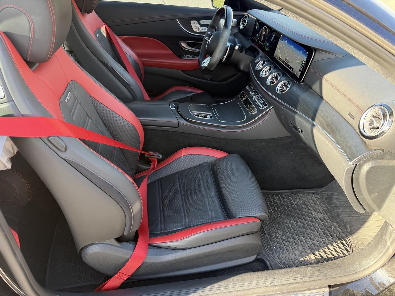 2022 Mercedes-Benz E-Class AMG E 53 4MATIC+ Coupe 1 Owner Red Interior Photo