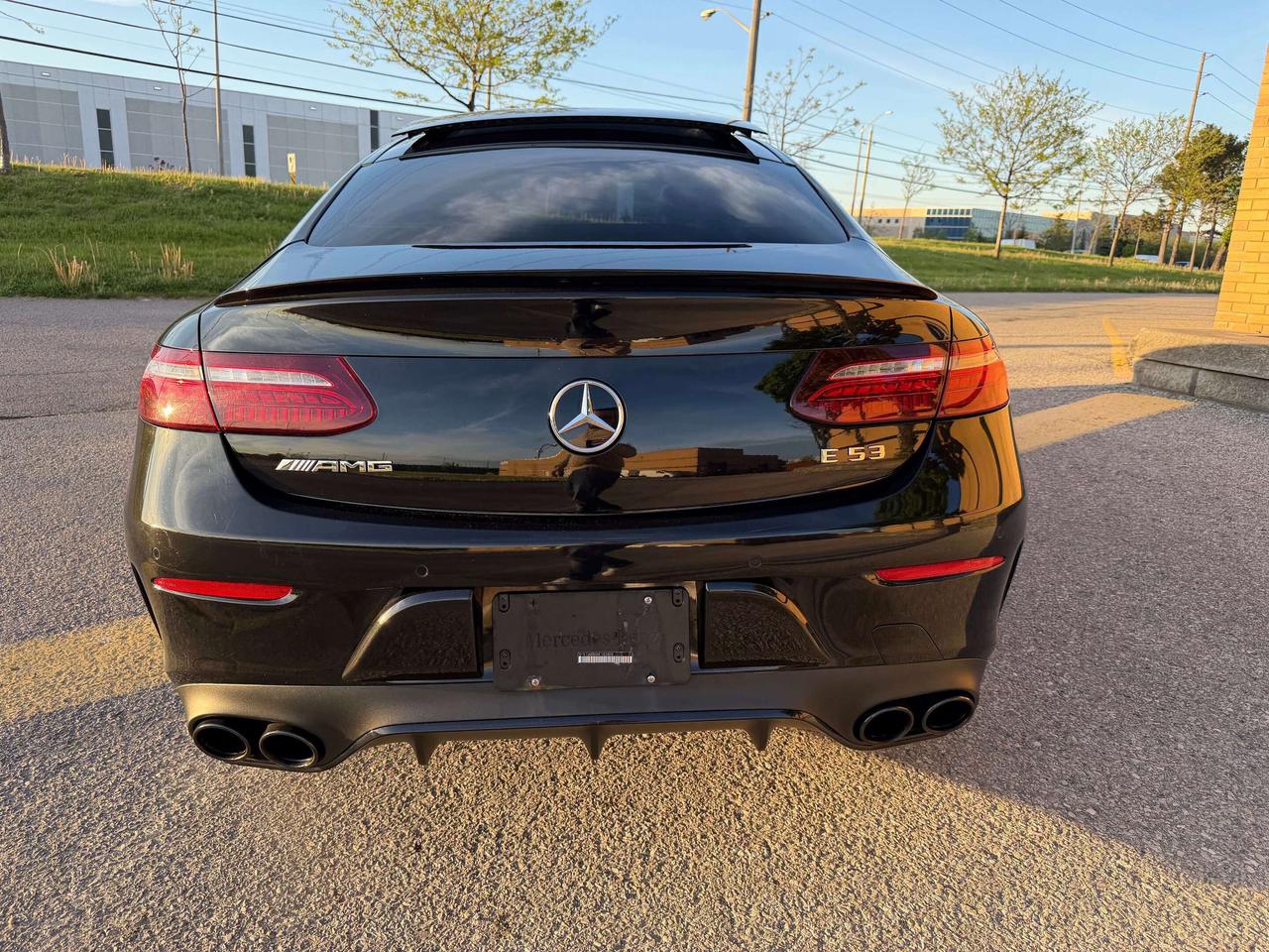 2022 Mercedes-Benz E-Class AMG E 53 4MATIC+ Coupe 1 Owner Red Interior Photo