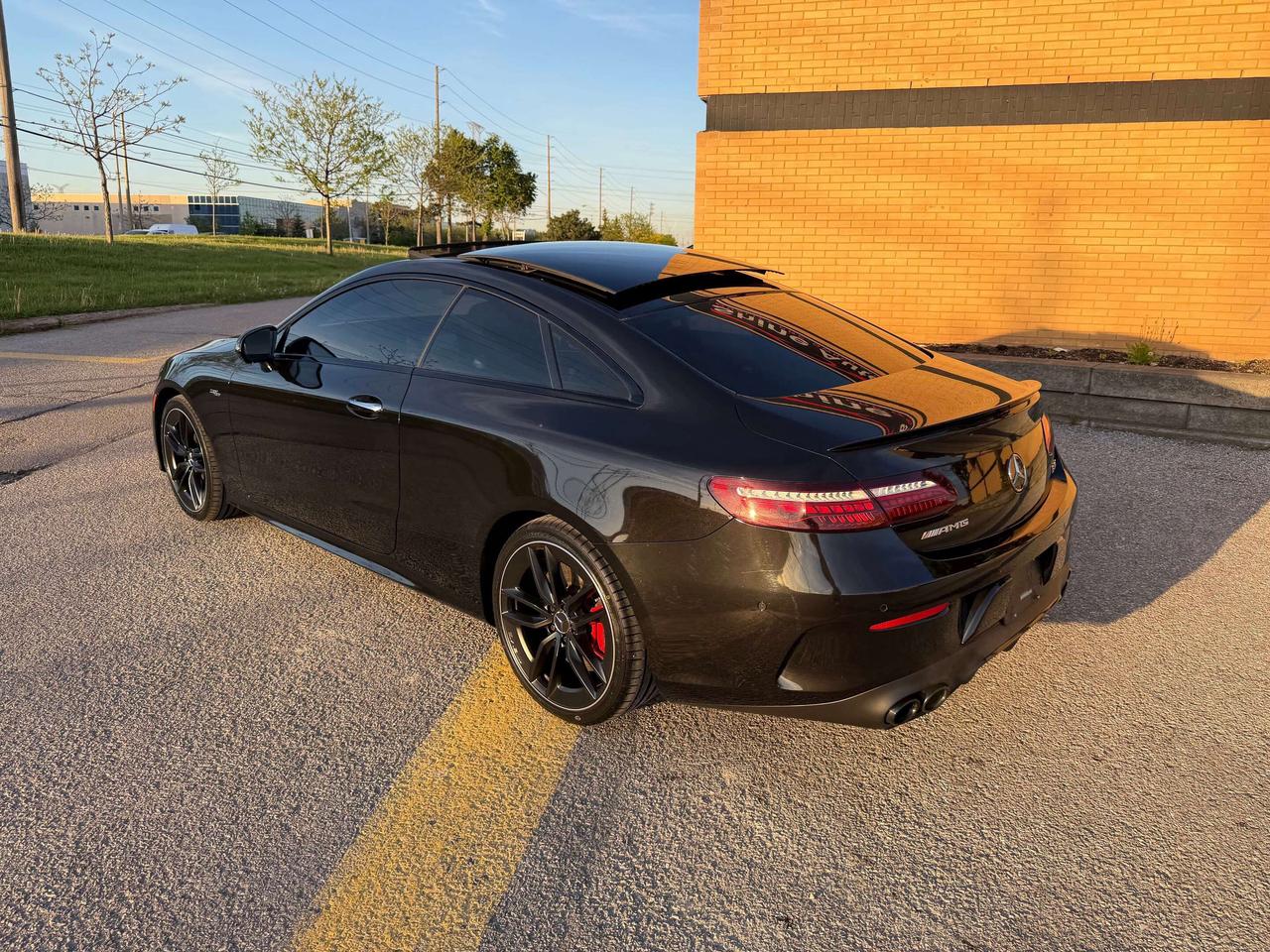 2022 Mercedes-Benz E-Class AMG E 53 4MATIC+ Coupe 1 Owner Red Interior Photo
