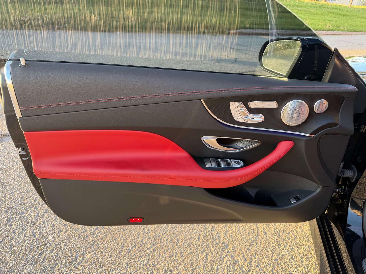 2022 Mercedes-Benz E-Class AMG E 53 4MATIC+ Coupe 1 Owner Red Interior Photo