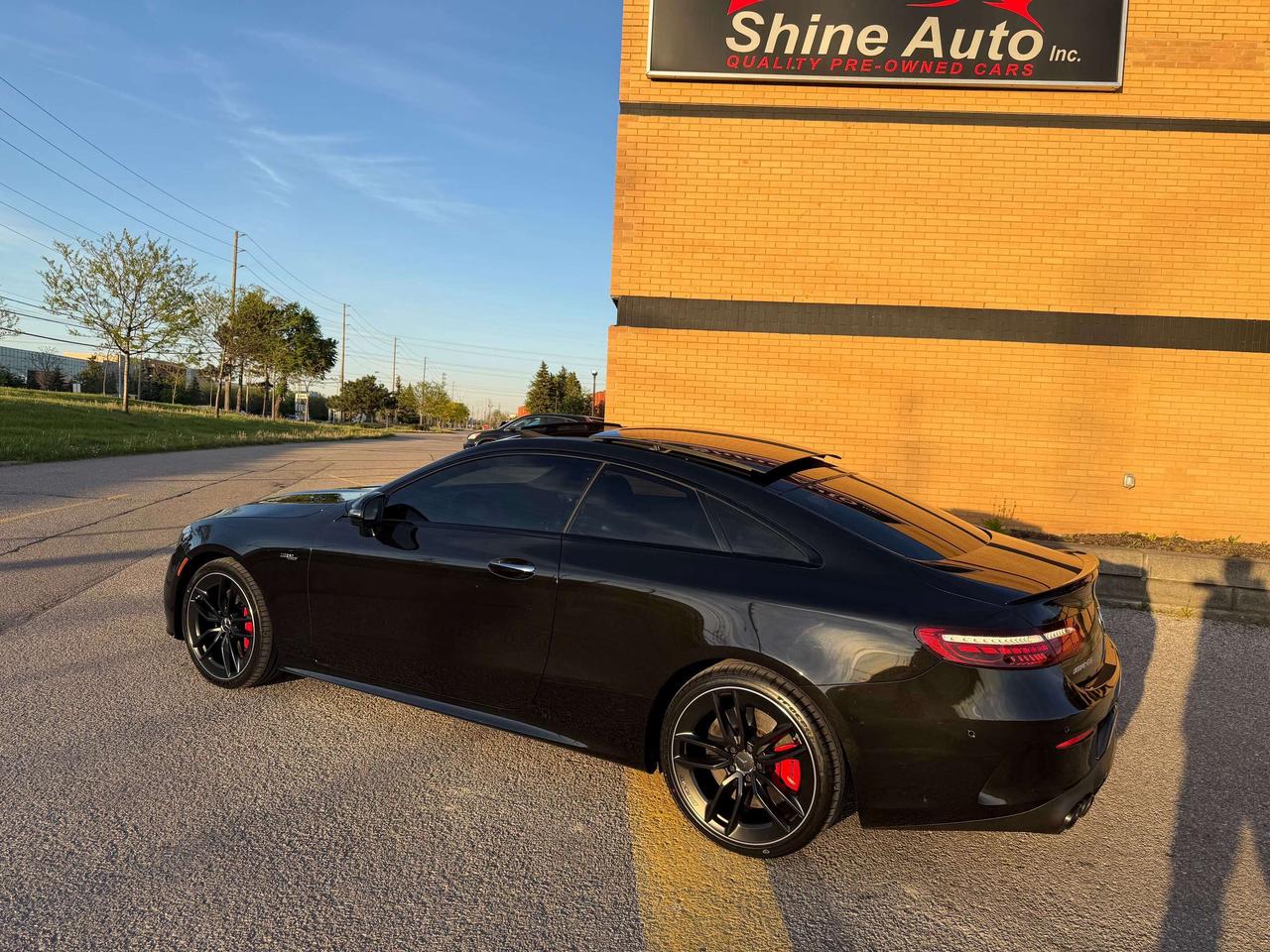 2022 Mercedes-Benz E-Class AMG E 53 4MATIC+ Coupe 1 Owner Red Interior Photo