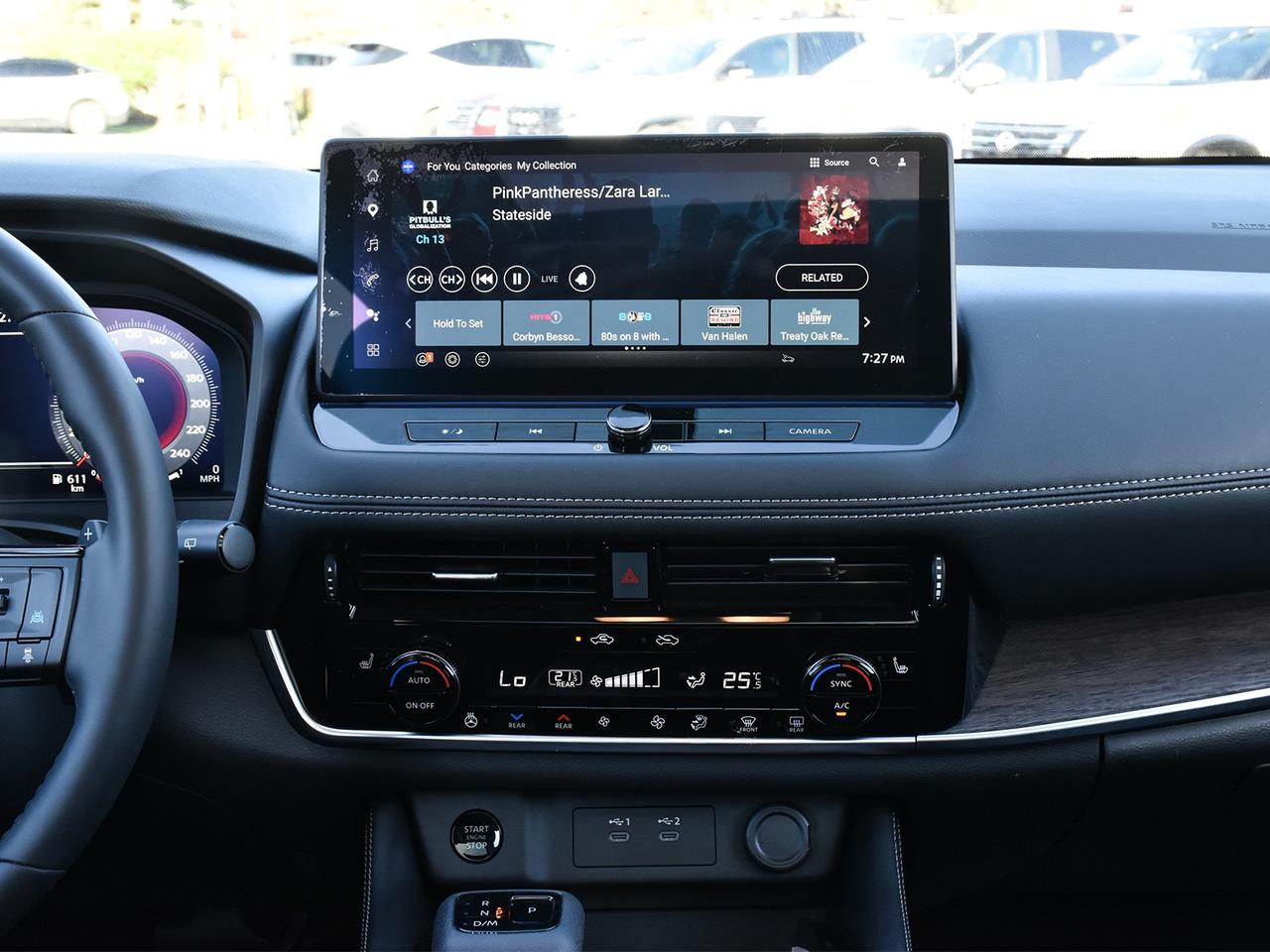 2025 Nissan Rogue Platinum  - Certified - HUD Photo