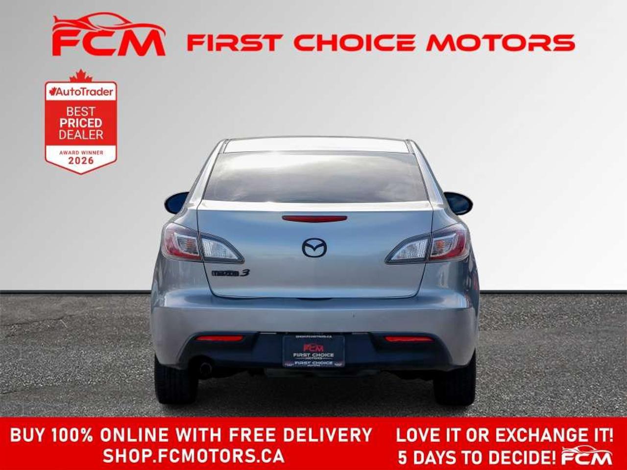 2011 Mazda 3 GX   FULLY CERTIFIED WITH WARRANTY Photo