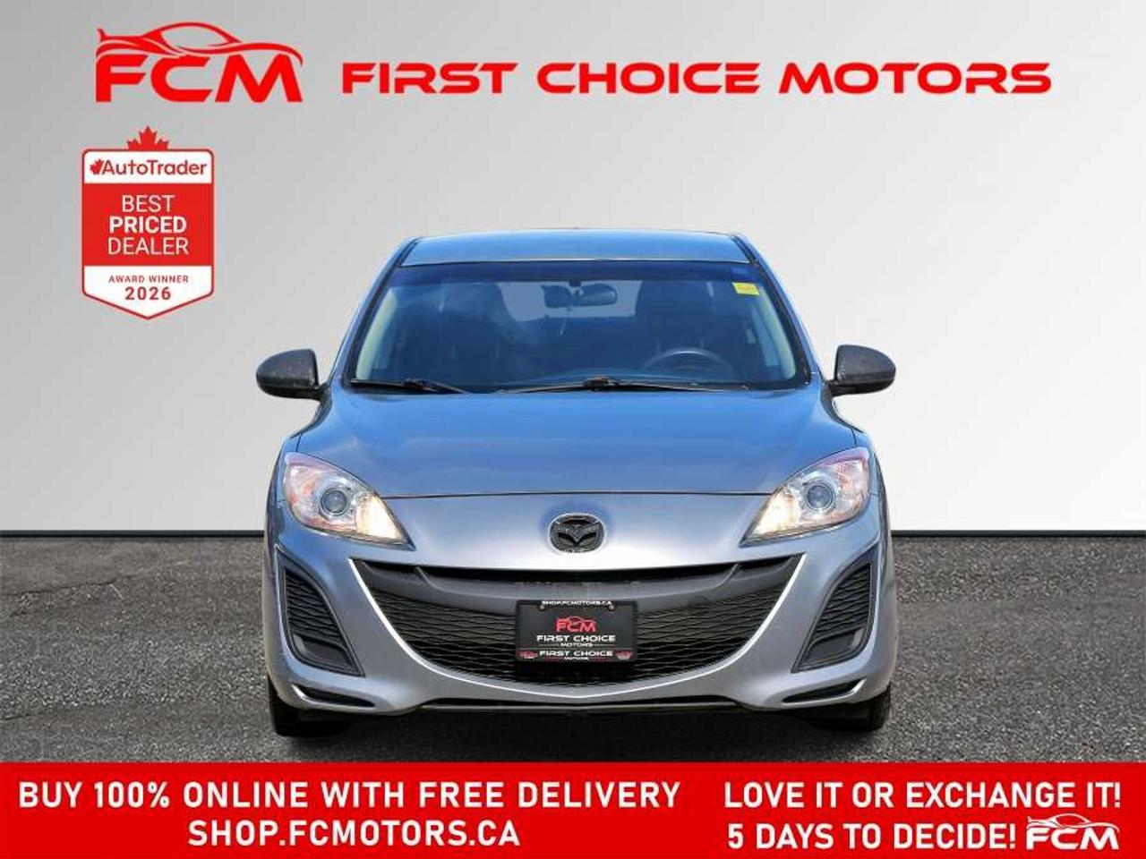 2011 Mazda 3 GX   FULLY CERTIFIED WITH WARRANTY Photo
