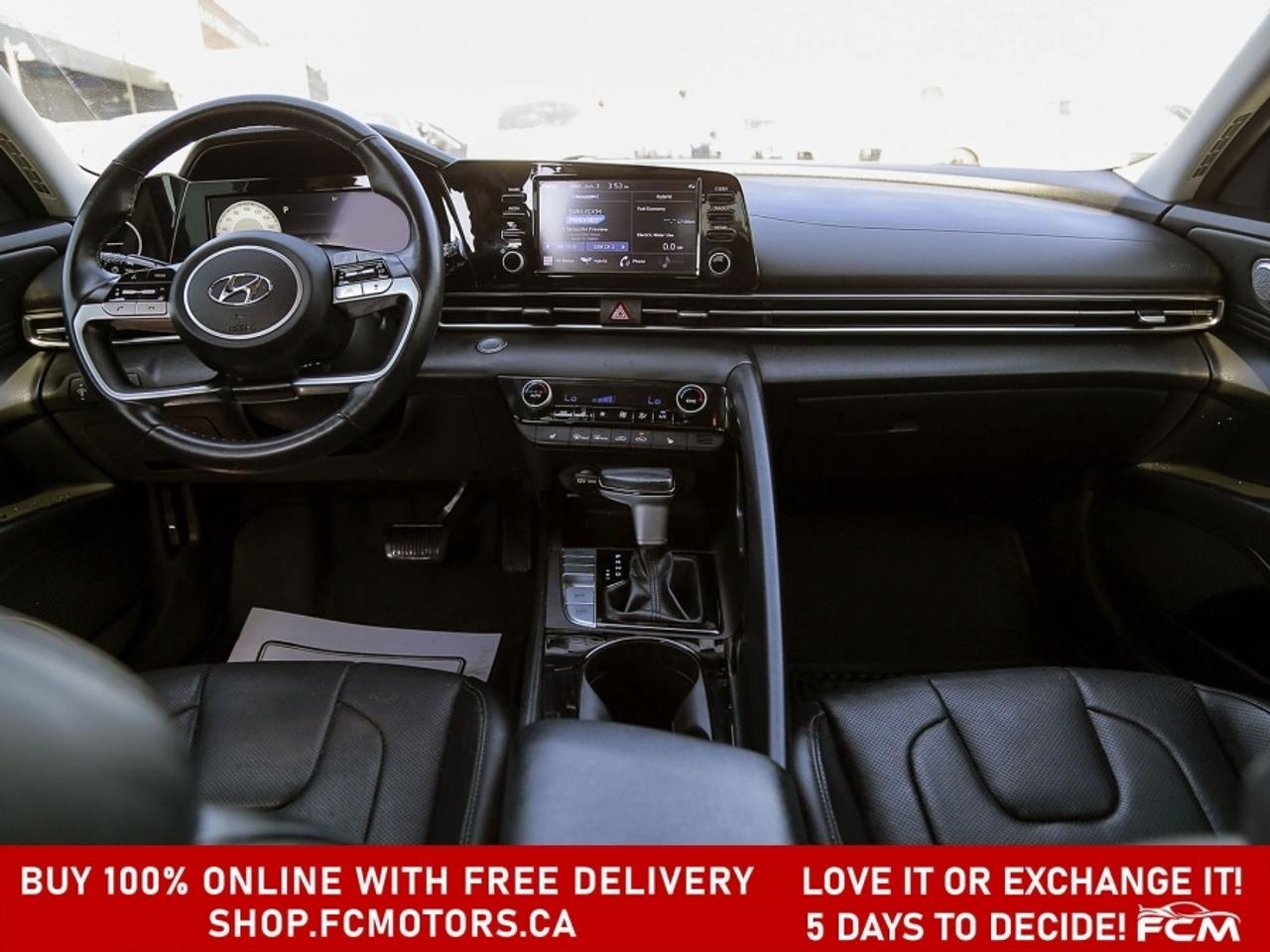 2022 Hyundai Elantra Hybrid ULTIMATE ~AUTOMATIC, FULLY CERTIFIED WITH WARRANTY Photo