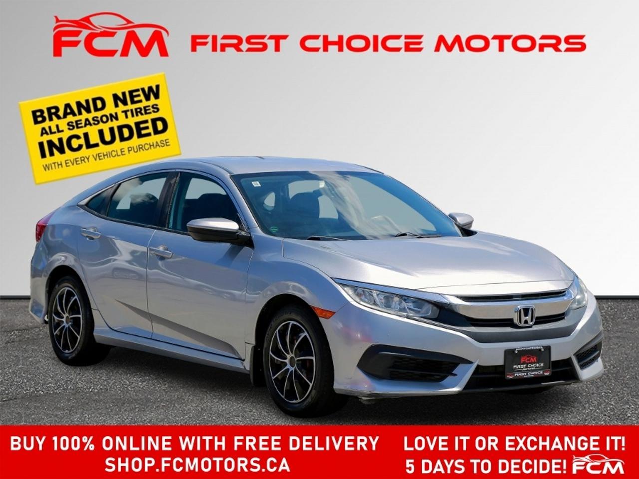 2018 Honda Civic LX ~AUTOMATIC, FULLY CERTIFIED WITH WARRANTY!!!!~ Photo