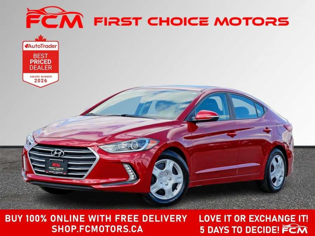 2017 Hyundai Elantra GLS   FULLY CERTIFIED WITH WARRANTY Photo0