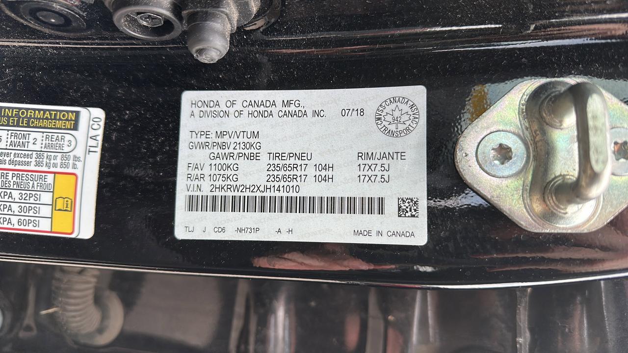 2018 Honda CR-V LX AWD Photo