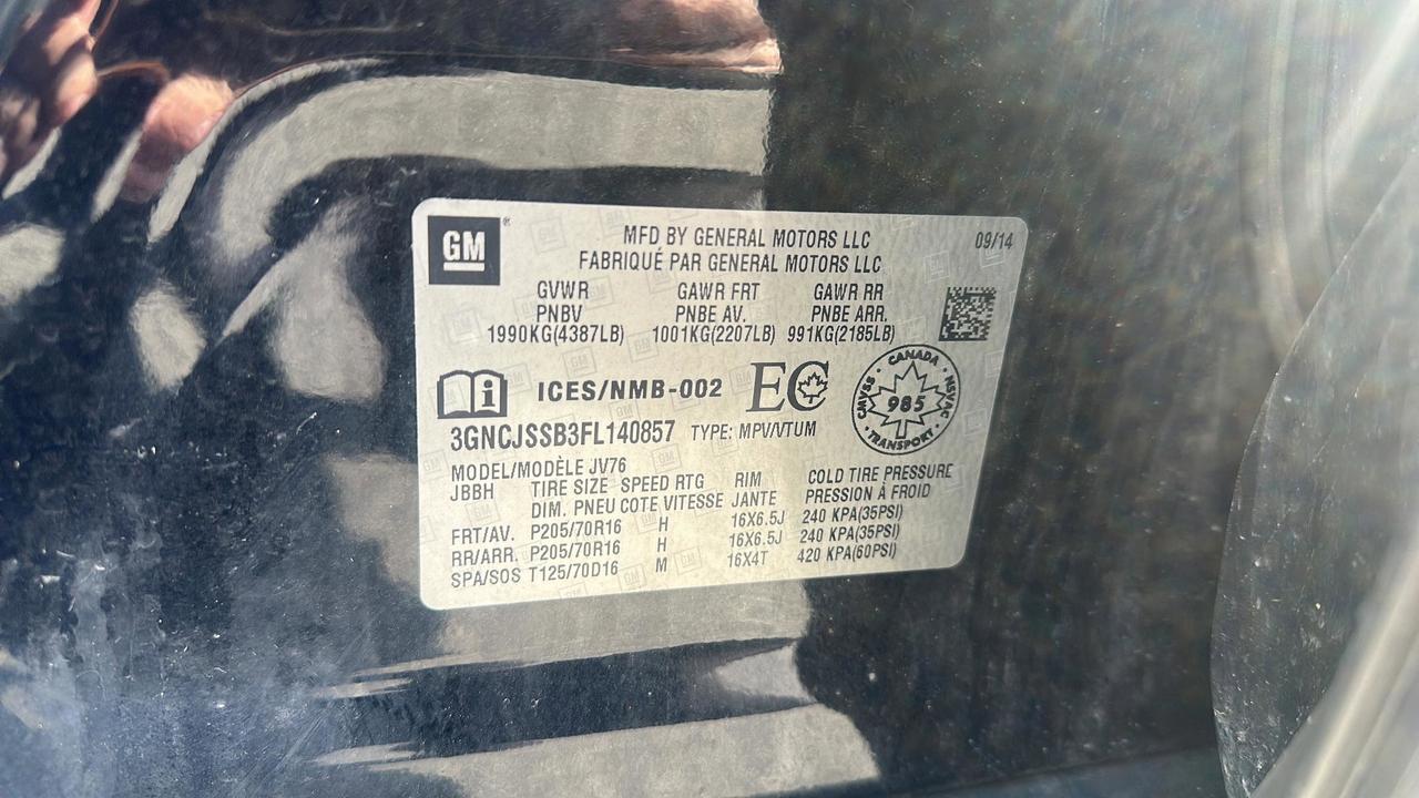 2015 Chevrolet Trax AWD 4dr LT w-2LT Photo