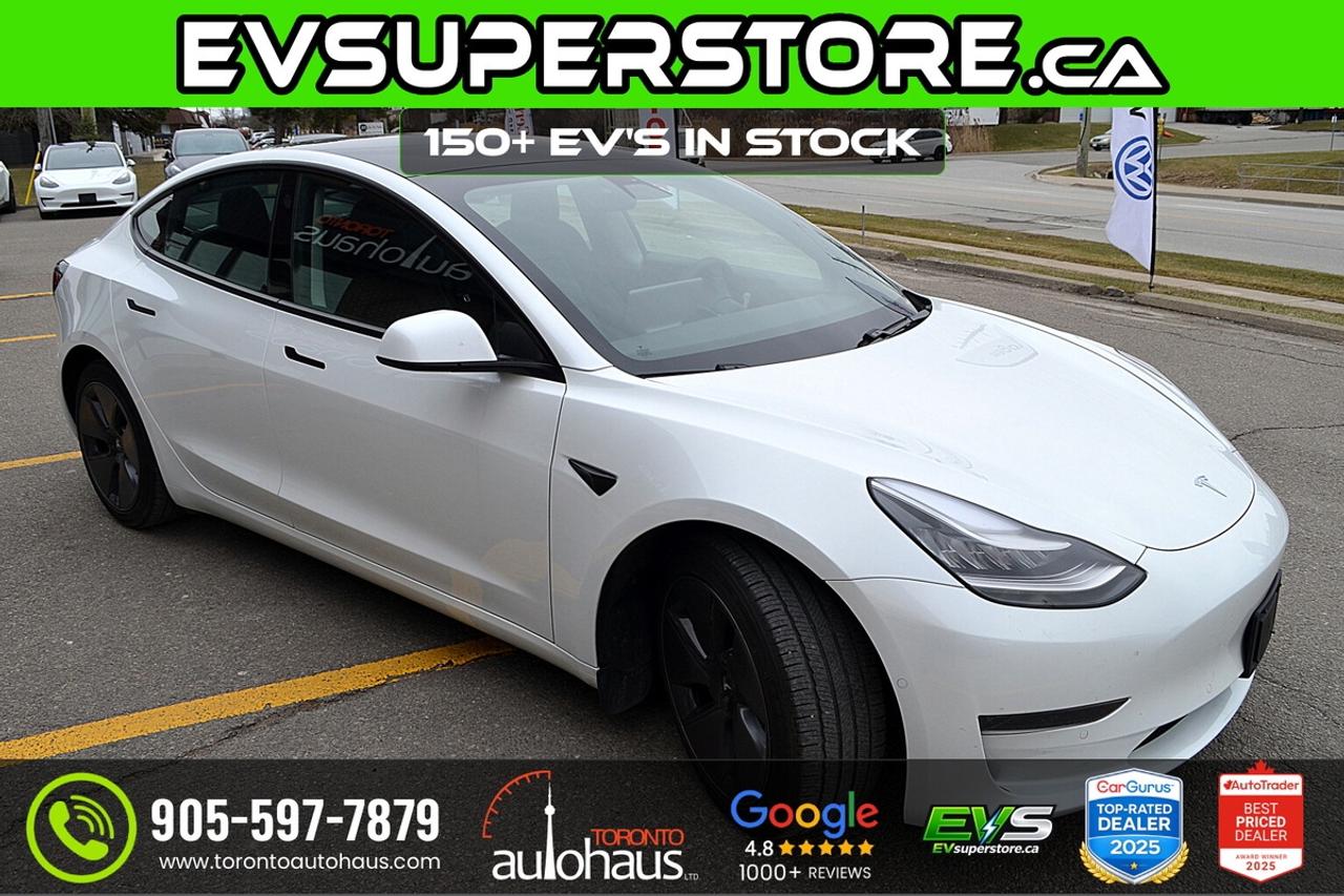 2021 Tesla Model 3 SR+ I 150+ EV's at EVSUPERSTORE.ca Photo