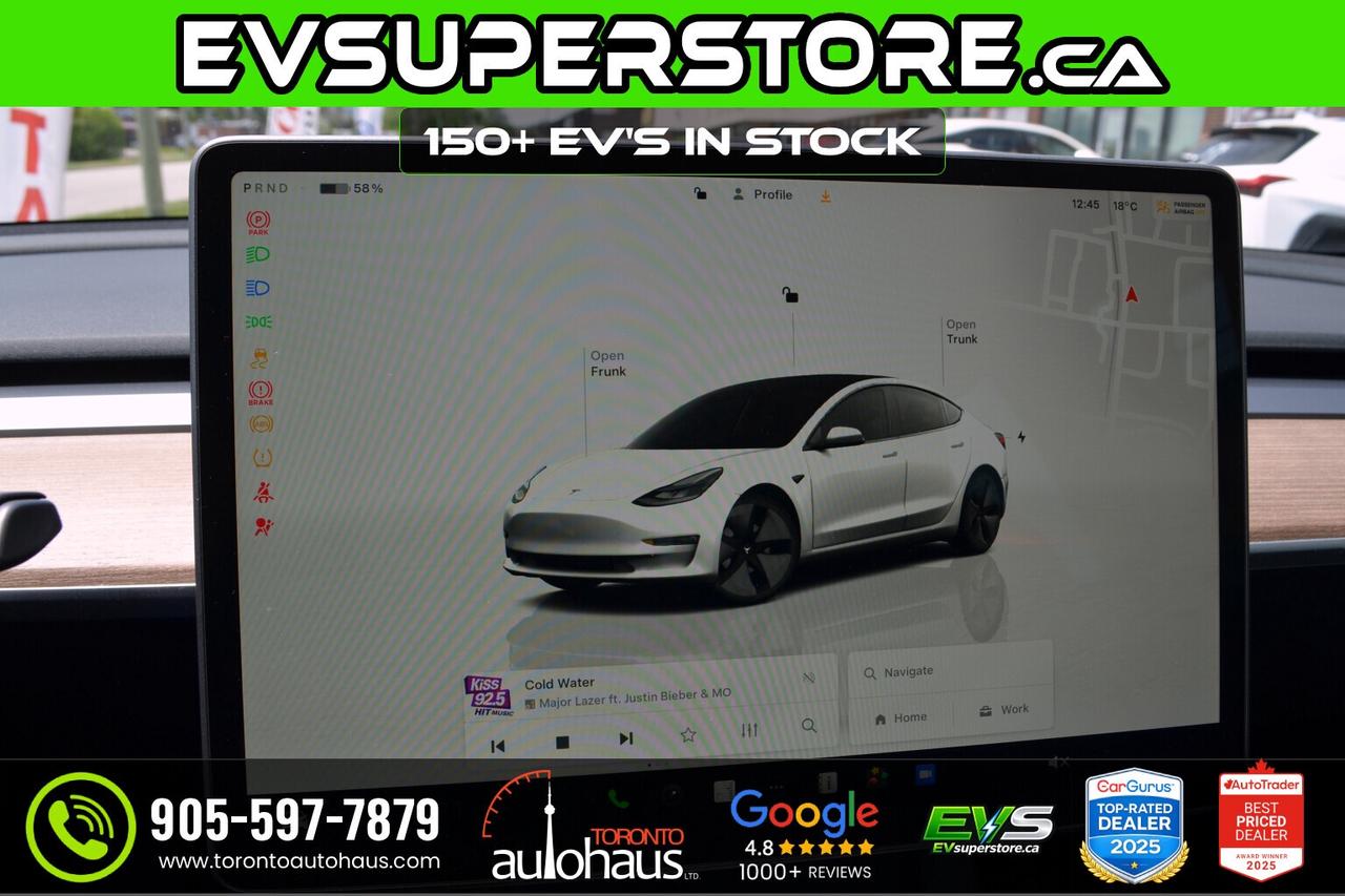 2022 Tesla Model 3 LFP I 150+ EV'S at EVSUPERSTORE.ca Photo