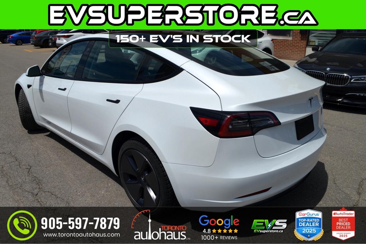 2022 Tesla Model 3 LFP I 150+ EV'S at EVSUPERSTORE.ca Photo3