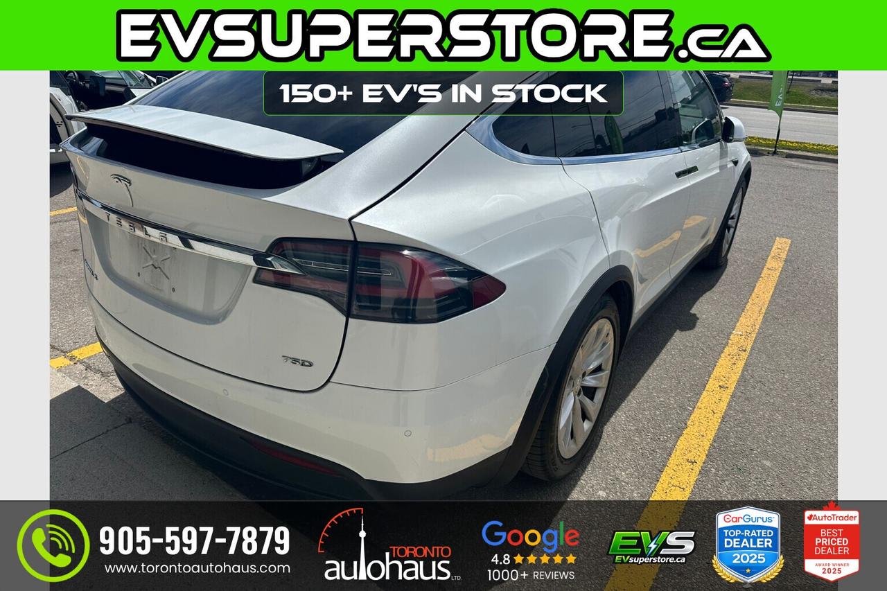 2017 Tesla Model X 75D I 6 SEATER I JUST TRADED Photo
