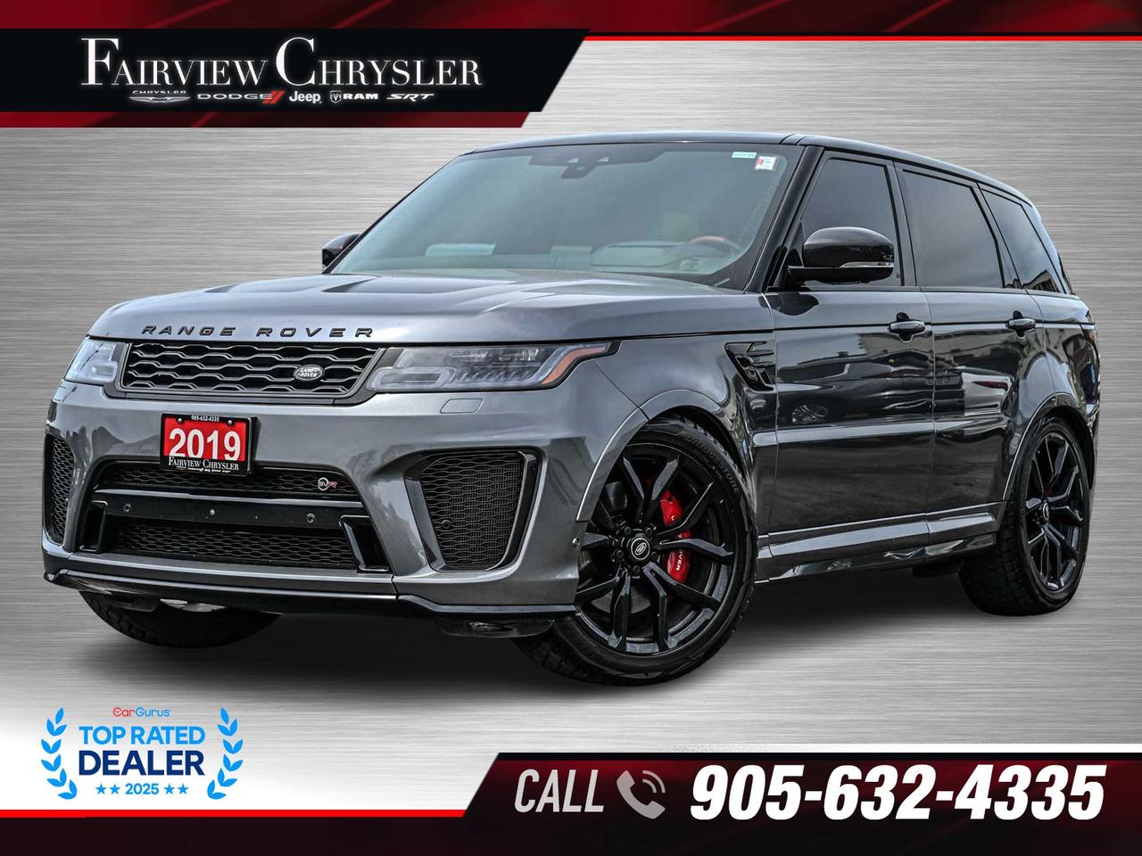 2019 Land Rover Range Rover Sport SVR PANOROOF   RED LEATHER   MERIDIAN SOUND   22 R Photo