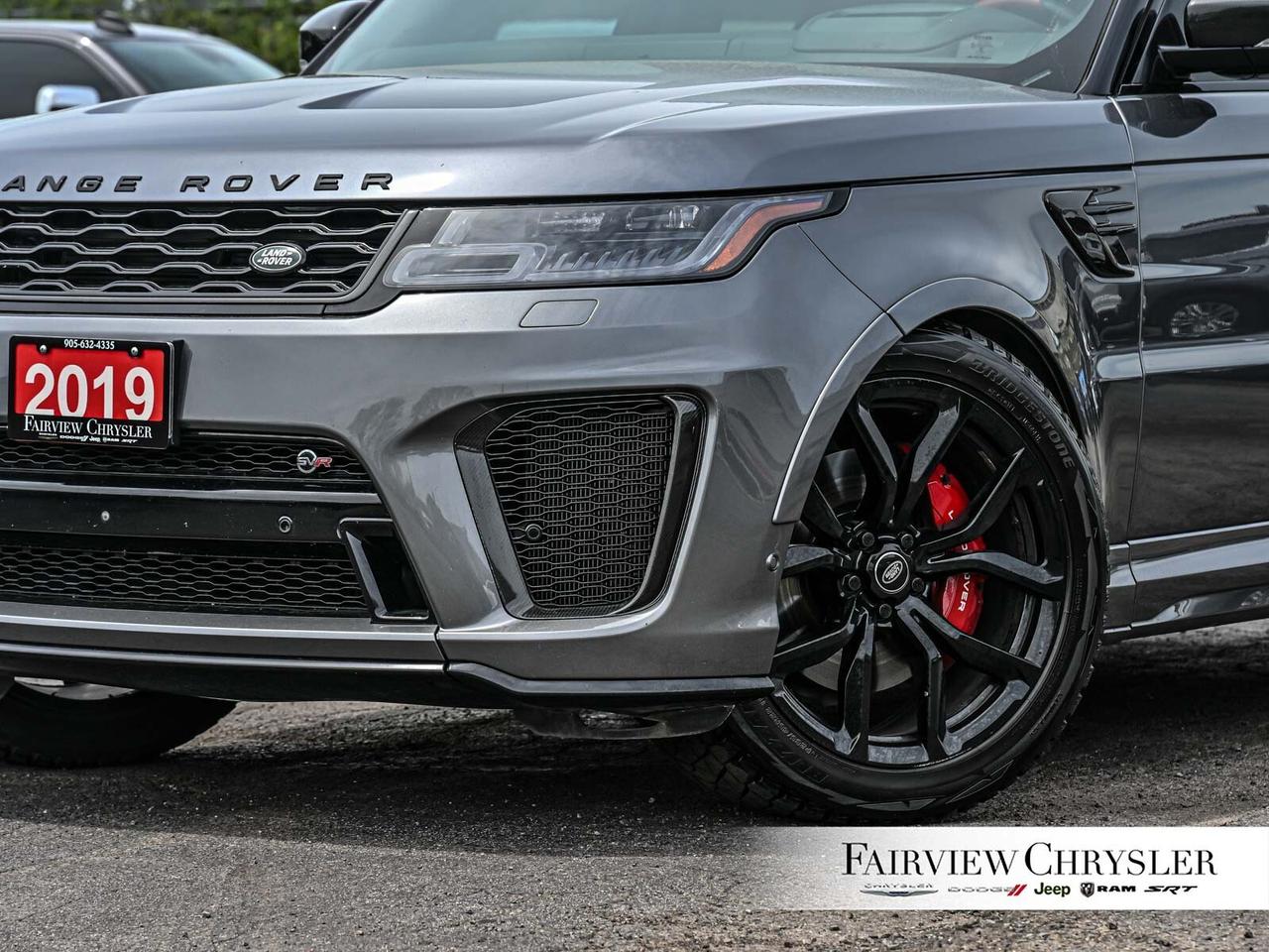 2019 Land Rover Range Rover Sport SVR PANOROOF   RED LEATHER   MERIDIAN SOUND   22 R Photo