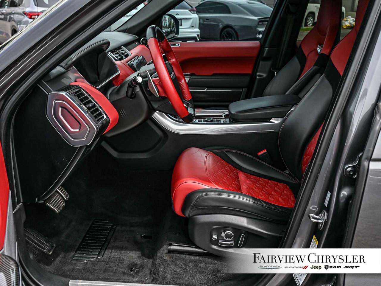 2019 Land Rover Range Rover Sport SVR PANOROOF   RED LEATHER   MERIDIAN SOUND   22 R Photo