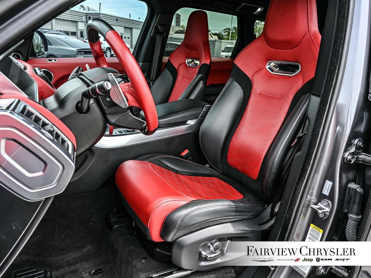 2019 Land Rover Range Rover Sport SVR PANOROOF   RED LEATHER   MERIDIAN SOUND   22 R Photo