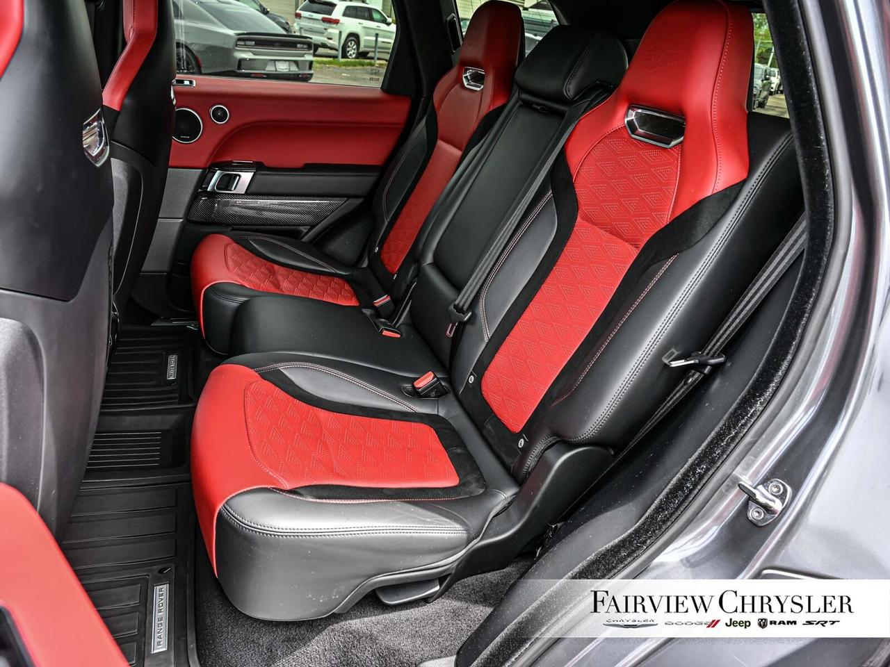 2019 Land Rover Range Rover Sport SVR PANOROOF   RED LEATHER   MERIDIAN SOUND   22 R Photo