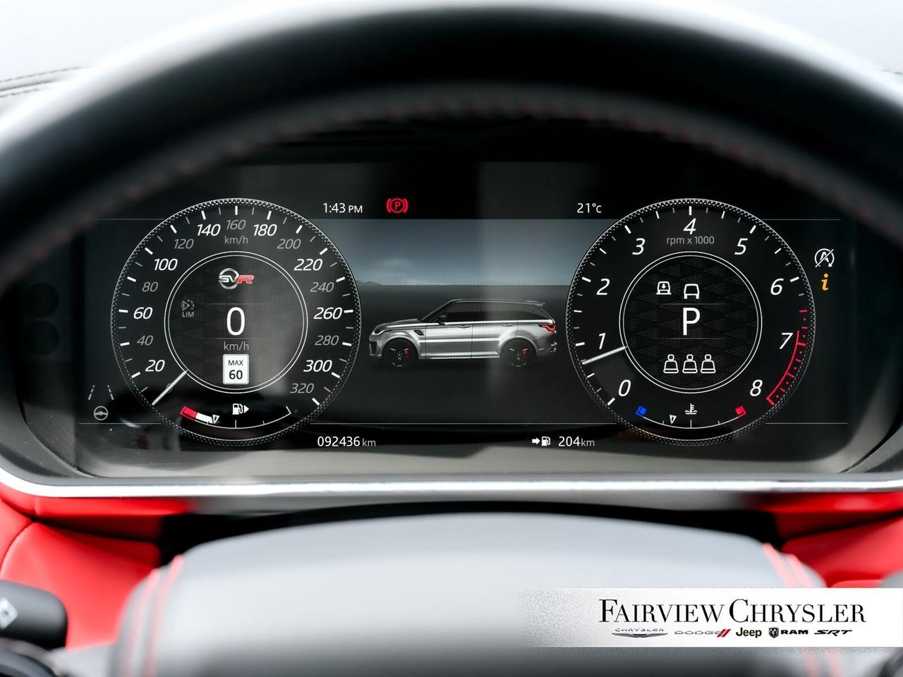 2019 Land Rover Range Rover Sport SVR PANOROOF   RED LEATHER   MERIDIAN SOUND   22 R Photo