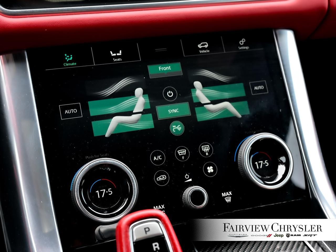 2019 Land Rover Range Rover Sport SVR PANOROOF   RED LEATHER   MERIDIAN SOUND   22 R Photo
