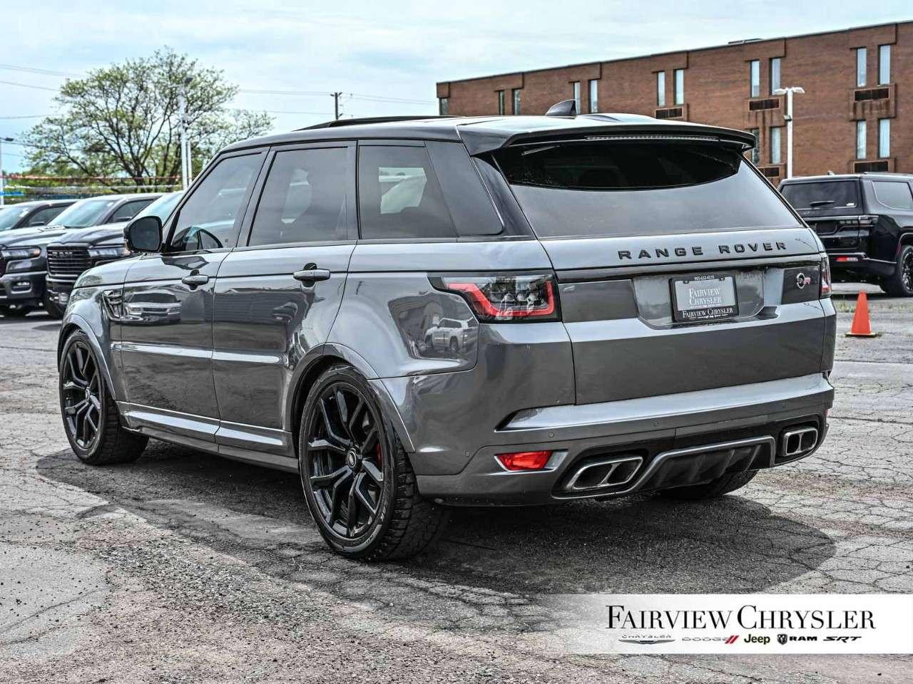 2019 Land Rover Range Rover Sport V8 Supercharged SVR PANOROOF   RED LEATHER   MERIDIAN SOUND   22 RIMS Photo