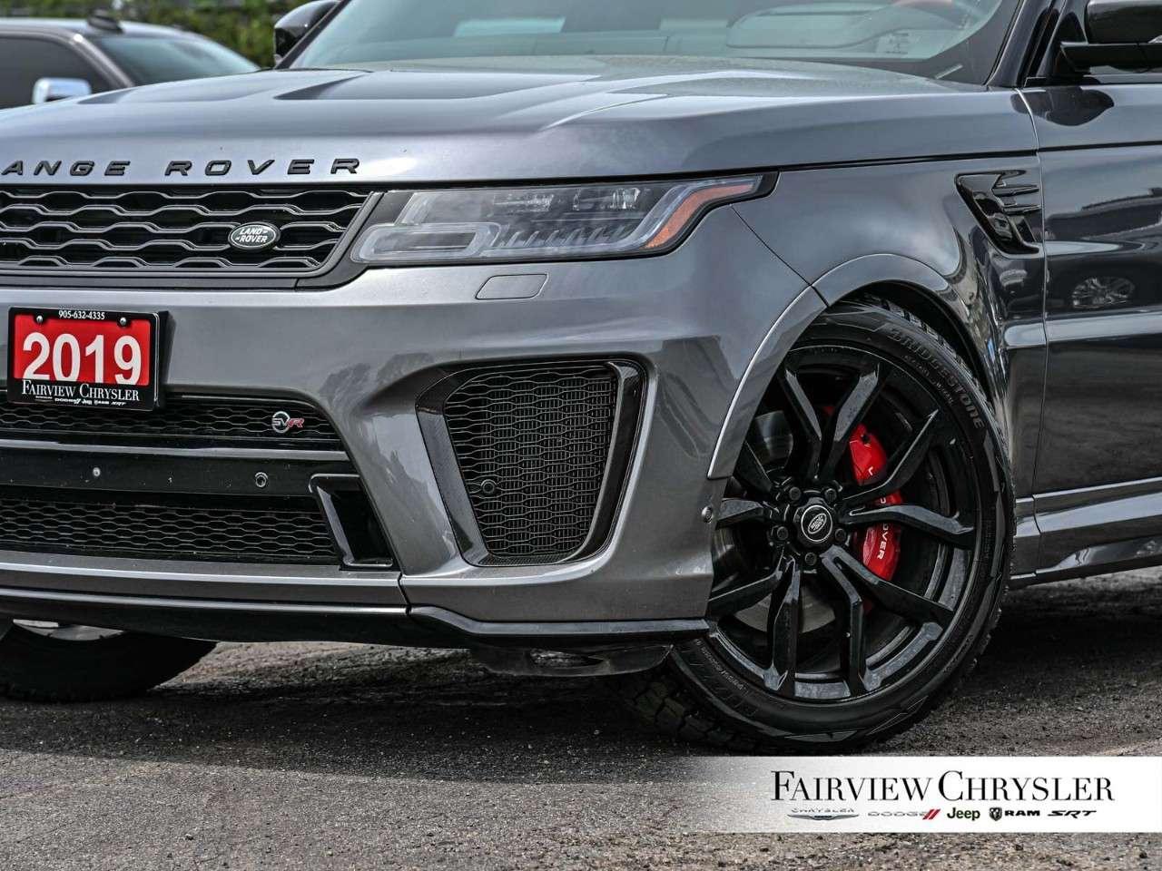 2019 Land Rover Range Rover Sport V8 Supercharged SVR PANOROOF   RED LEATHER   MERIDIAN SOUND   22 RIMS Photo