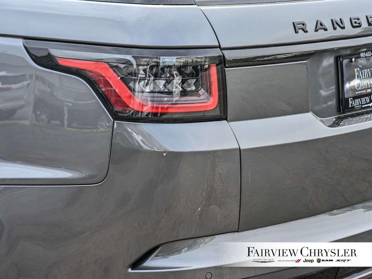 2019 Land Rover Range Rover Sport V8 Supercharged SVR PANOROOF   RED LEATHER   MERIDIAN SOUND   22 RIMS Photo