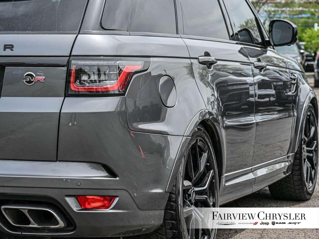 2019 Land Rover Range Rover Sport V8 Supercharged SVR PANOROOF   RED LEATHER   MERIDIAN SOUND   22 RIMS Photo
