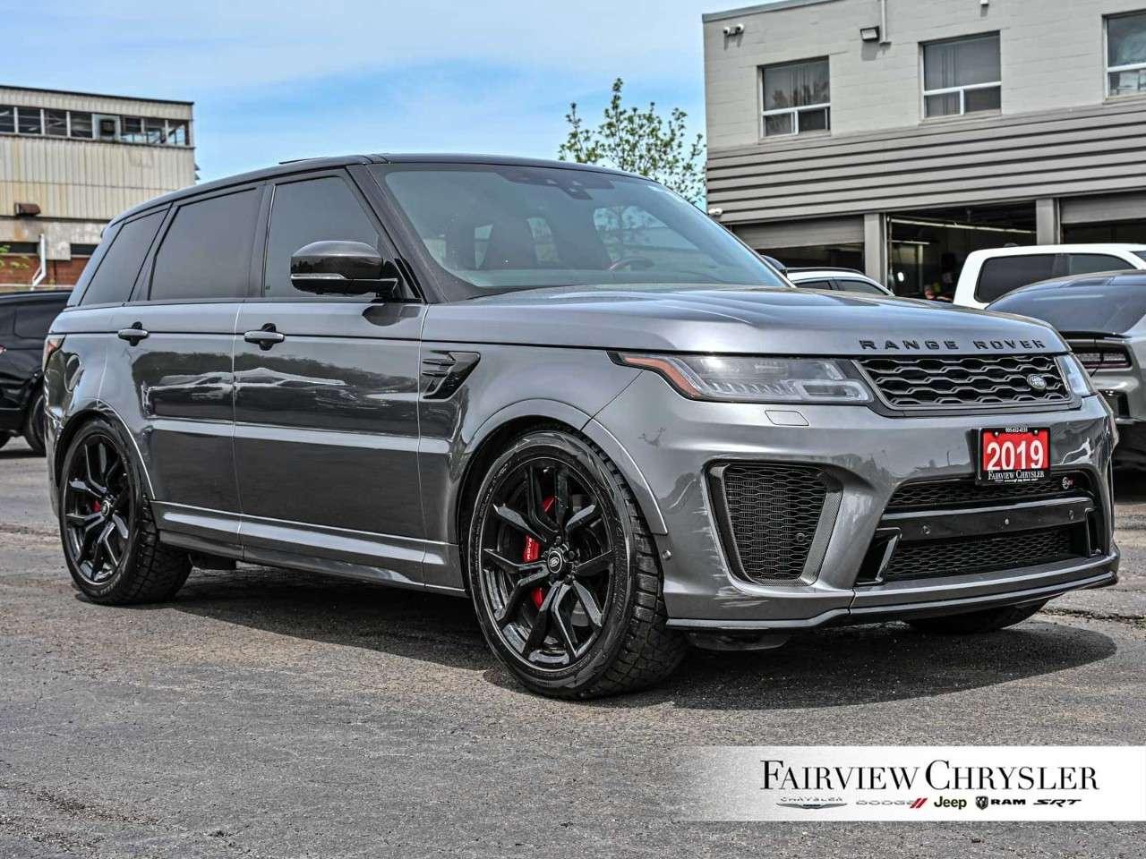 2019 Land Rover Range Rover Sport V8 Supercharged SVR PANOROOF   RED LEATHER   MERIDIAN SOUND   22 RIMS Photo