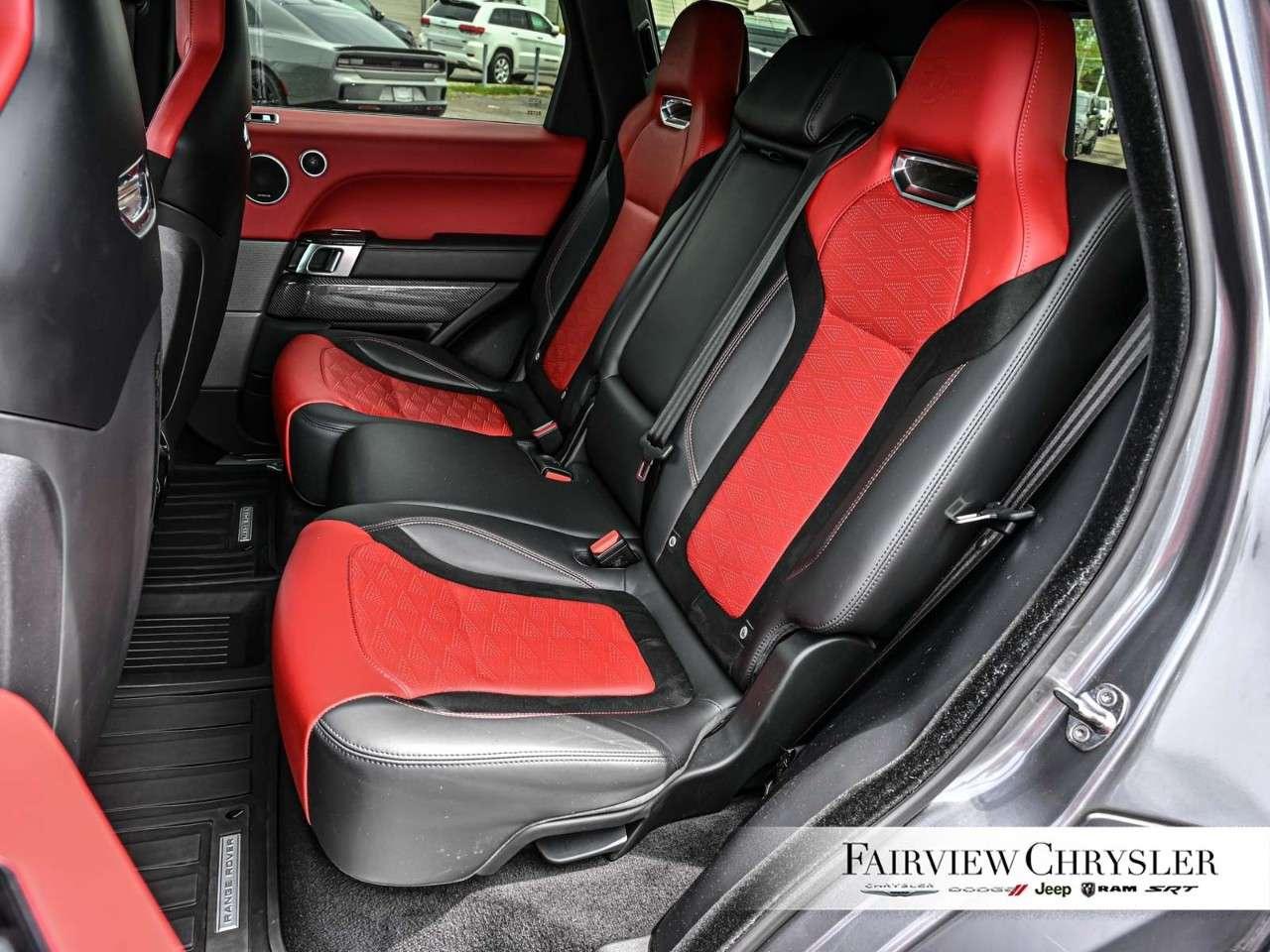 2019 Land Rover Range Rover Sport V8 Supercharged SVR PANOROOF   RED LEATHER   MERIDIAN SOUND   22 RIMS Photo