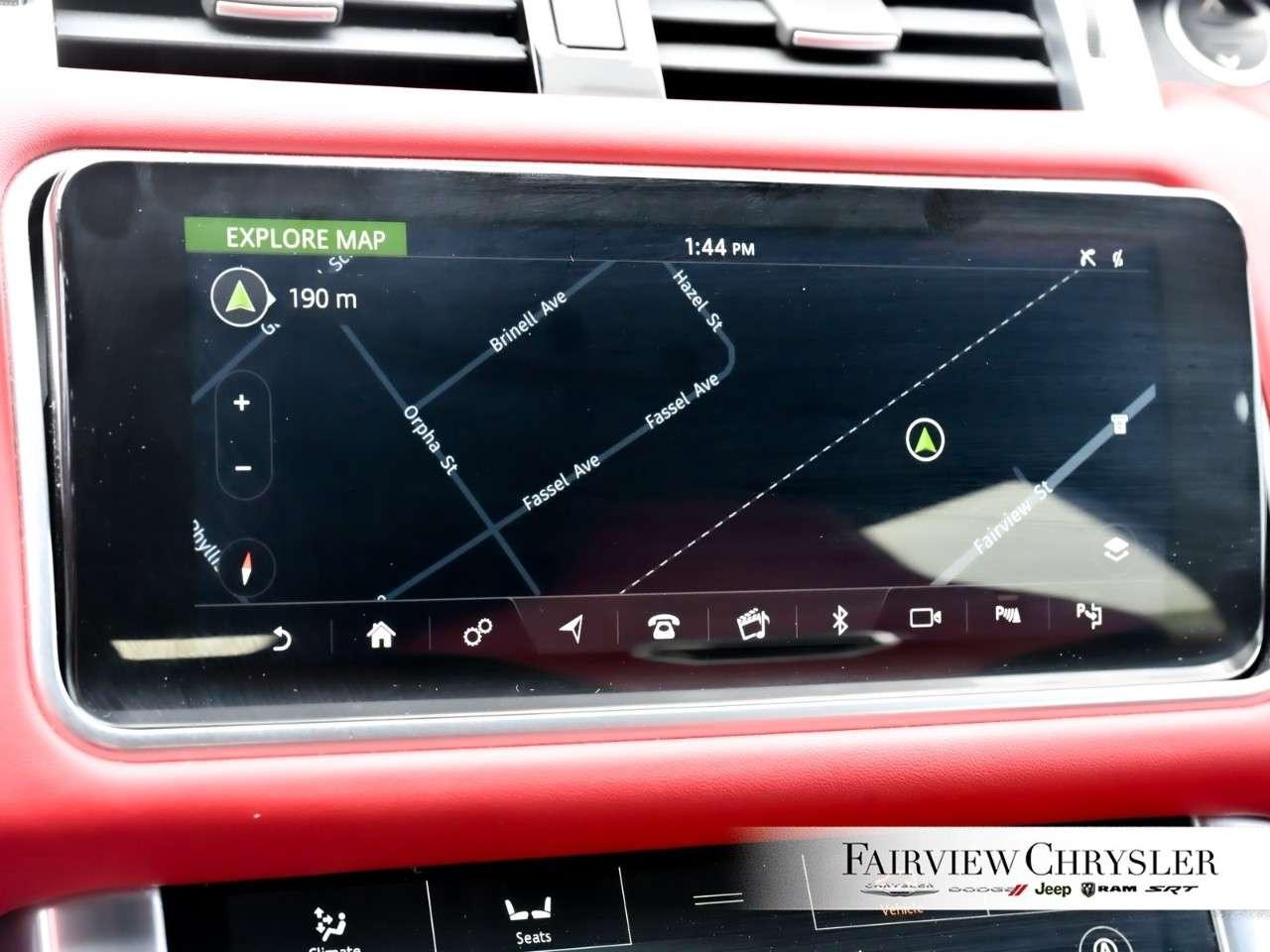 2019 Land Rover Range Rover Sport V8 Supercharged SVR PANOROOF   RED LEATHER   MERIDIAN SOUND   22 RIMS Photo