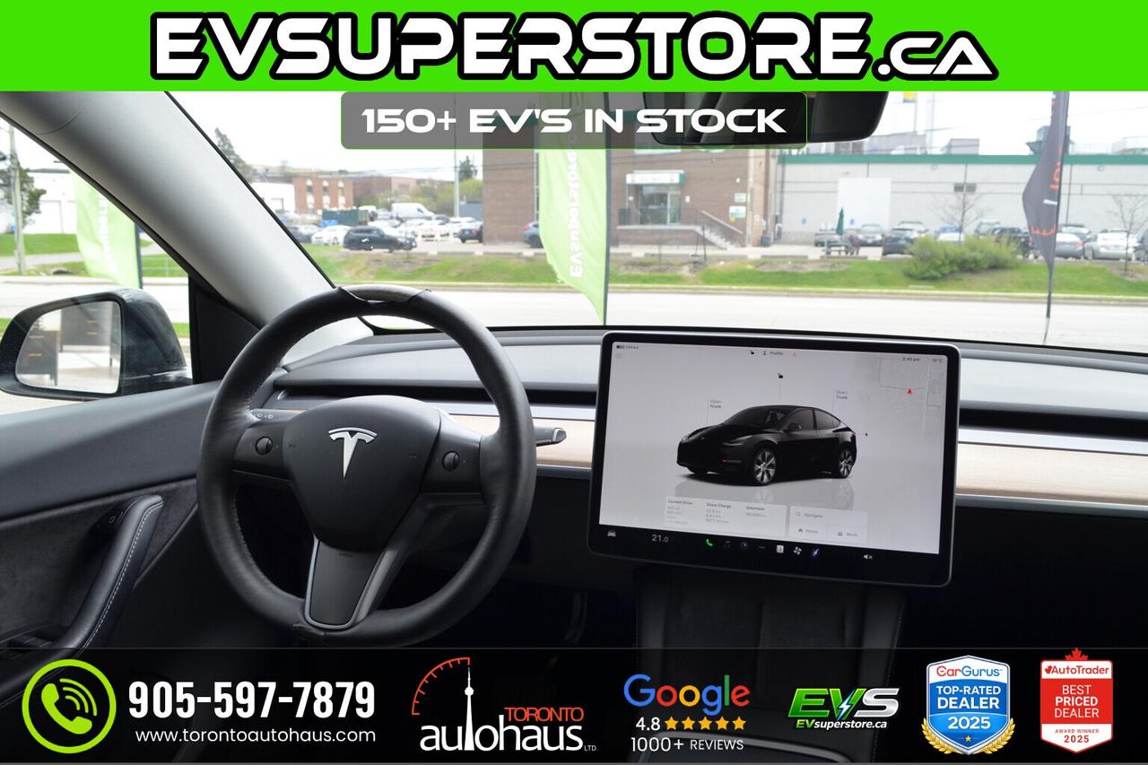 2022 Tesla Model Y LR I 150+ EV's at EVSUPERSTORE.ca Photo