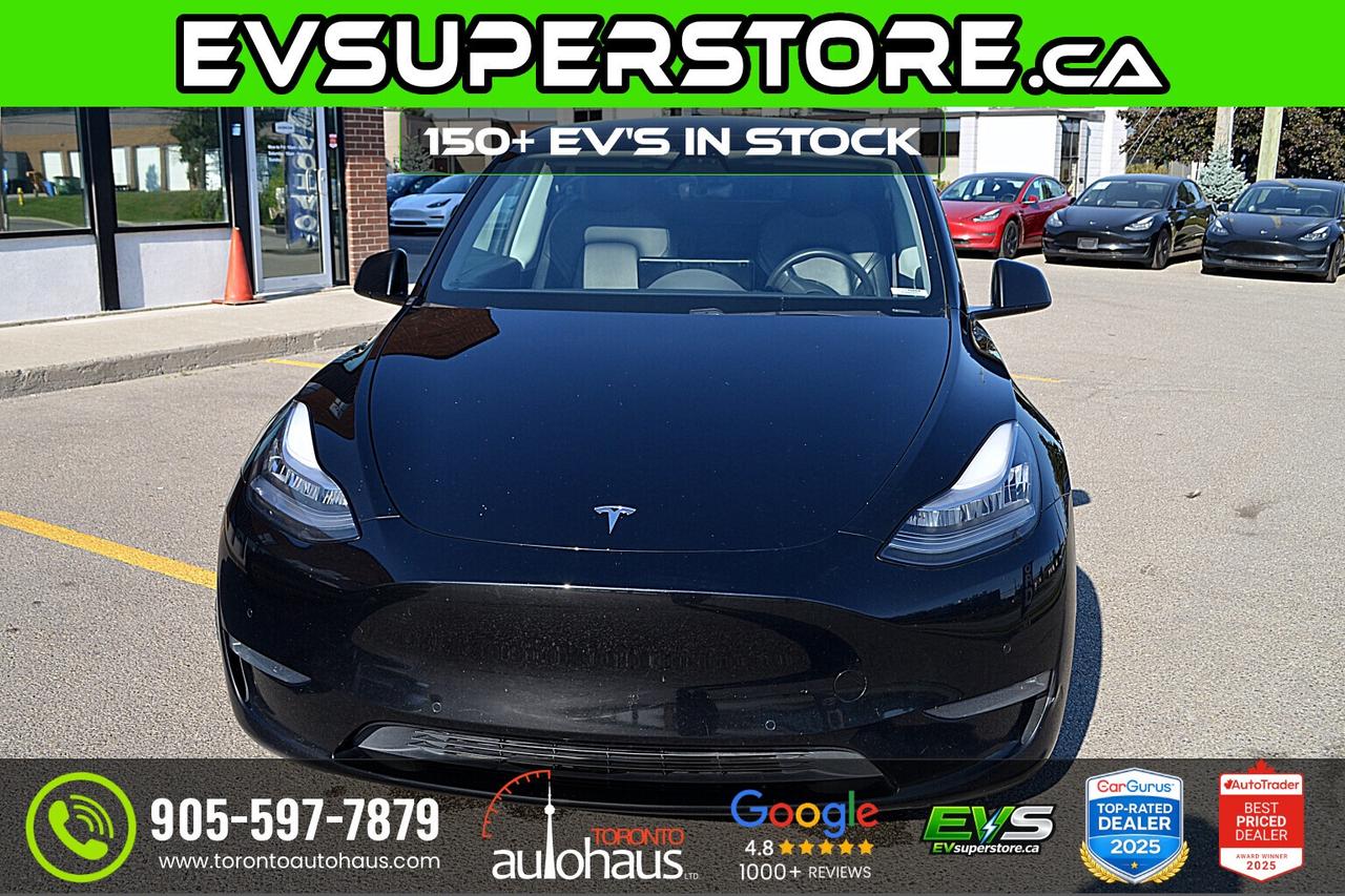 2022 Tesla Model Y LR AWD I OVER 100 TESLAS EVSUPERSTORE.CA Photo4